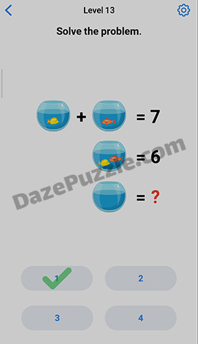 easy game level 13 answer