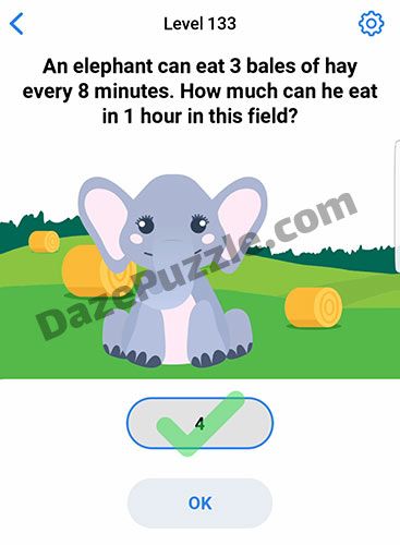 easy game level 133 answer