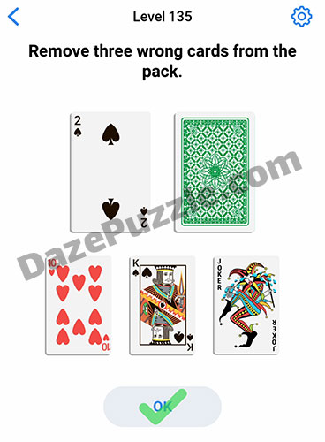 easy game level 135 answer