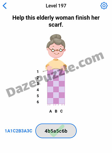 easy game level 197 answer