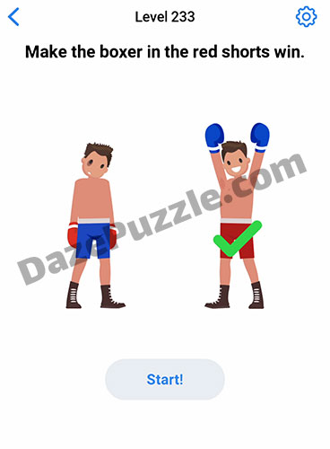easy game level 233 answer