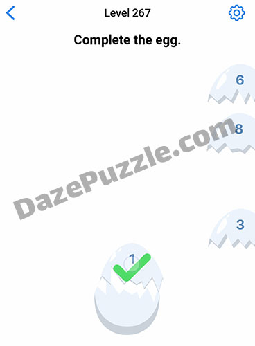 easy game level 267 answer