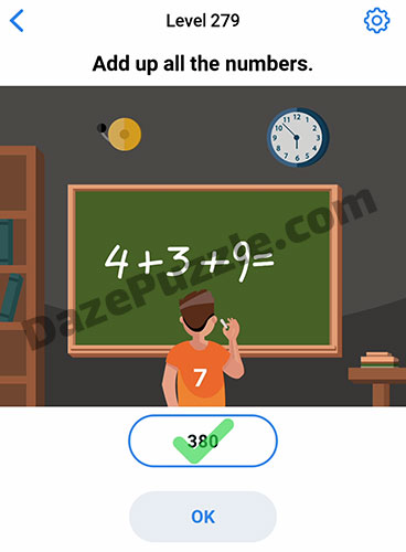 easy game level 279 answer