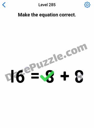 easy game level 285 answer
