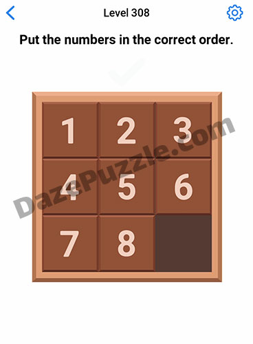 easy game level 308 answer