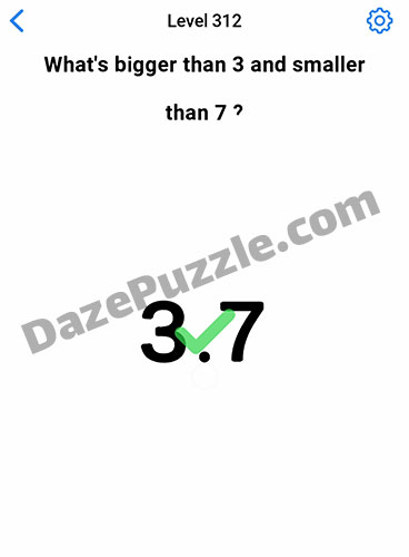easy game level 312 answer