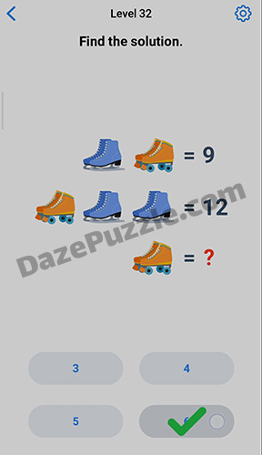 easy game level 32 answer