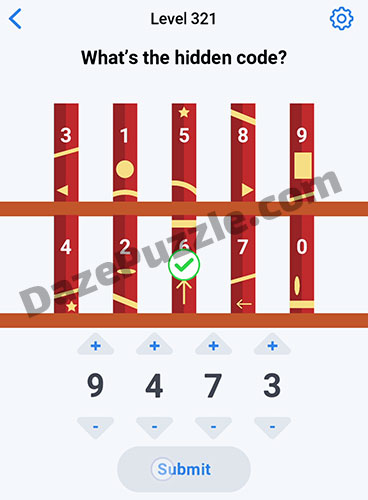 easy game level 321 answer