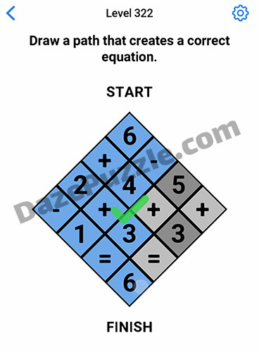 easy game level 322 answer