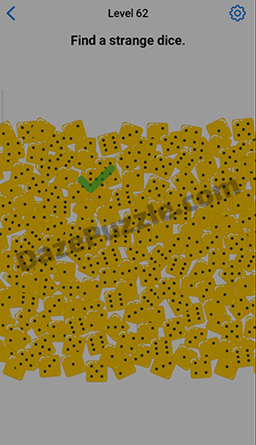 easy game level 62 answer