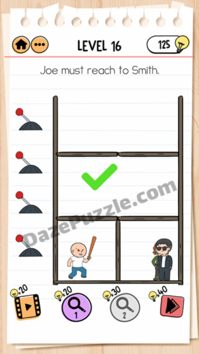 brain test 2 smith and joe part 2 level 16 answer