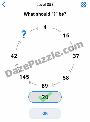easy game level 358 answer