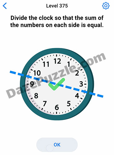 easy game level 375 answer