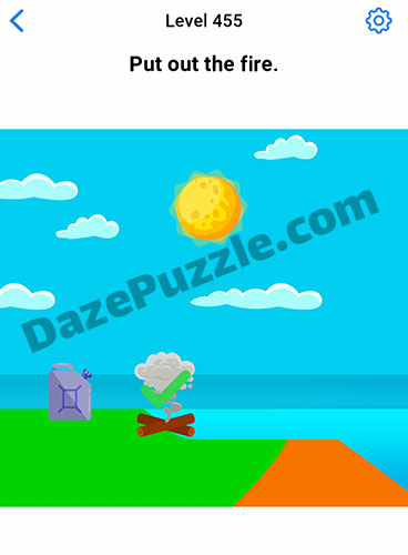 easy game level 455 answer