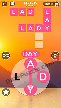wordscapes level 10 answer