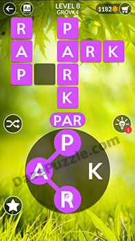 wordscapes level 8 answer