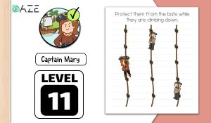 brain test 2 captain mary level 11