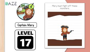 brain test 2 captain mary level 17