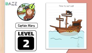 brain test 2 captain mary level 2