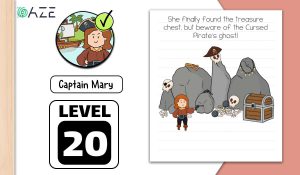brain test 2 captain mary level 20
