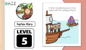 brain test 2 captain mary level 5
