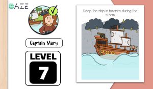 brain test 2 captain mary level 7