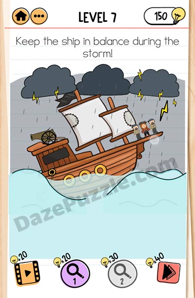 brain test 2 captain mary level 7 answer