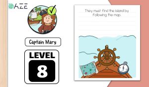 brain test 2 captain mary level 8