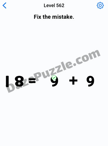 easy game level 562 answer