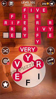 wordscapes level 101 answer