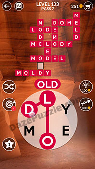 wordscapes level 103 answer