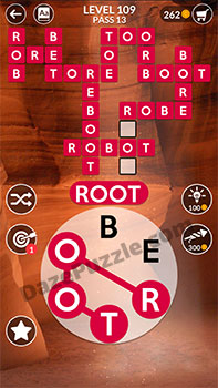wordscapes level 109 answer