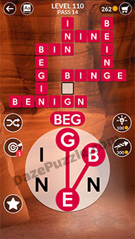 wordscapes level 110 answer