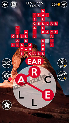 wordscapes level 115 answer