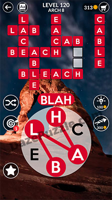 wordscapes level 120 answer