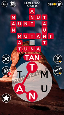 wordscapes level 127 answer