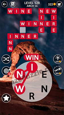 wordscapes level 128 answer