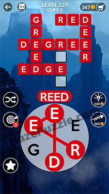 wordscapes level 129 answer