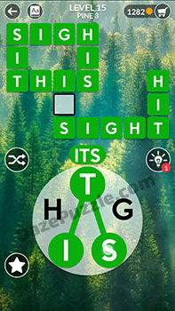 wordscapes level 15 answer