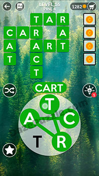 wordscapes level 16 answer