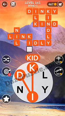 wordscapes level 161 answer