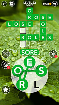 wordscapes level 22 answer