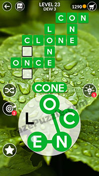 wordscapes level 23 answer