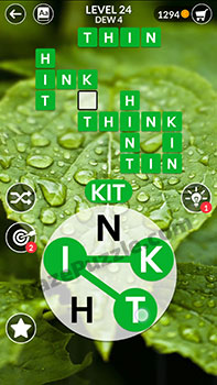 wordscapes level 24 answer