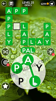 wordscapes level 25 answer