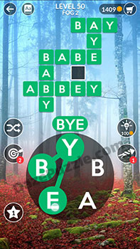 wordscapes level 50 answer