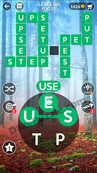 wordscapes level 60 answer