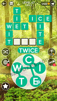 wordscapes level 67 answer