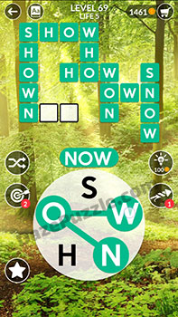 wordscapes level 69 answer