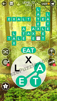 wordscapes level 72 answer